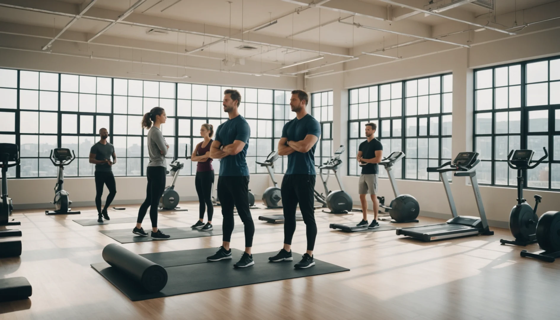 Création d’une salle de sport en entreprise: booster bien-être et cohésion