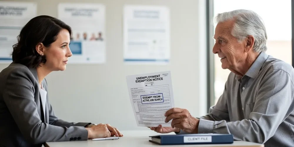 chomage senior dispense recherche d'emploi