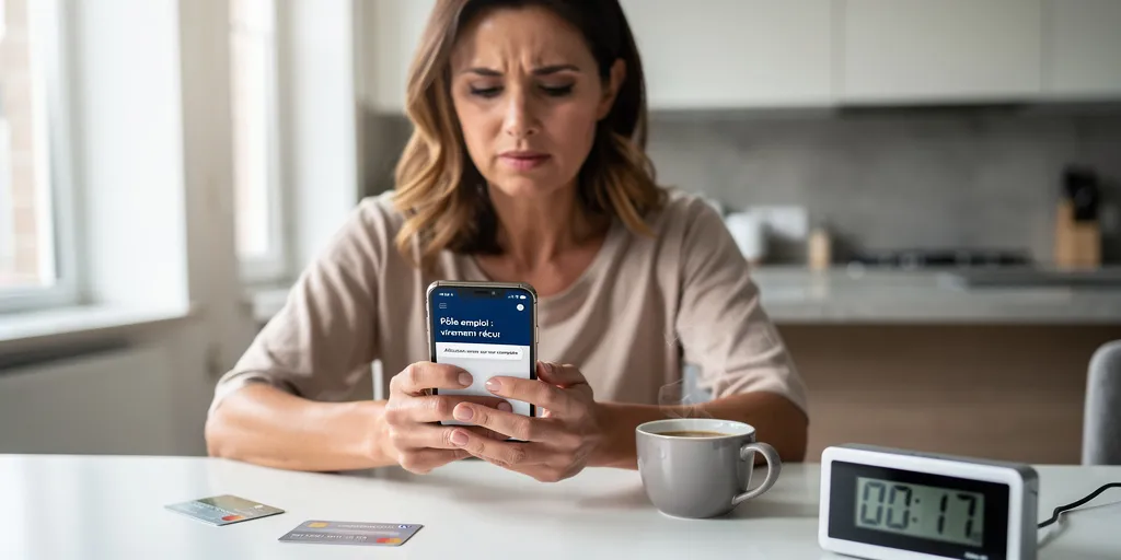 à quelle heure arrive le virement pôle emploi