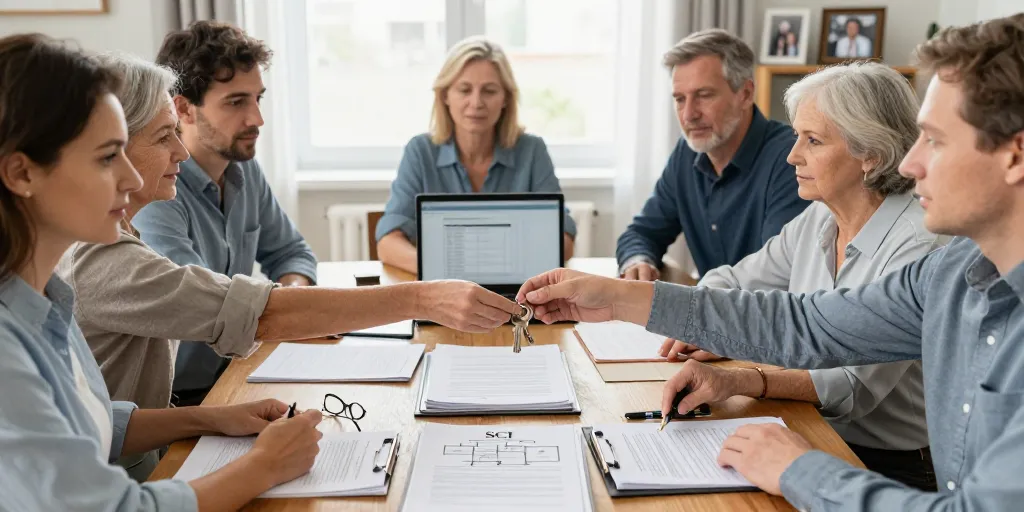 fonctionnement d'une sci familiale