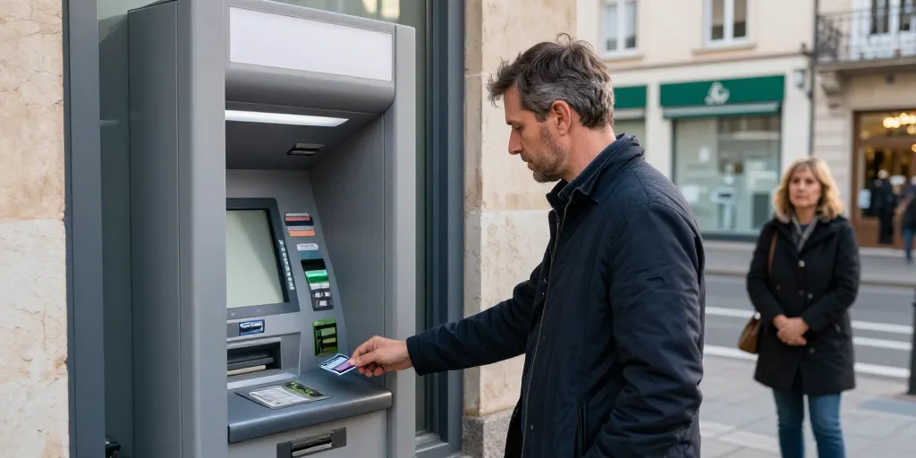 distributeur billet